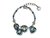 pulseira com cristal de murano feita à mão em veneza