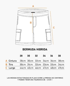 BERMUDA HIBRIDA BODACIOUS - comprar online