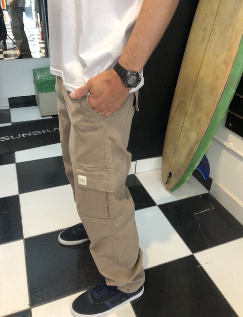 Pantalon cargo All day beige - comprar online