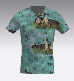 Remera Run Hombre - TRAILRUN - Fit - Espampa Bandurria Patagónica