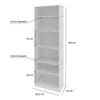 BIBLIOTECA DE 5 ESTANTES 6001