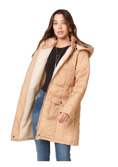 Campera Larga Mostaza - nofret