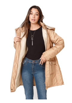 Campera Larga Mostaza - tienda online