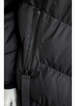 Campera Largo Maxi Puffer Negra (S al 2XL) en internet