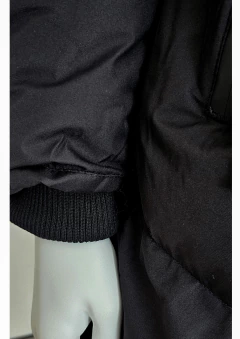 Campera Largo Maxi Puffer Negra (S al 2XL) - tienda online