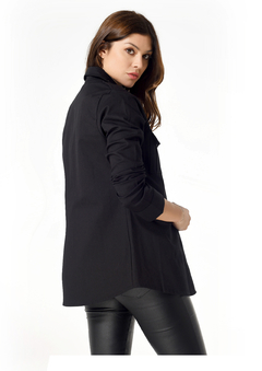 Chaqueta Gabardina Parka Negra "DANA" - tienda online