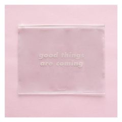 Set Cuaderno Rayado A6 Tapa Blanda + Estuche Pvc Feeling - tienda online