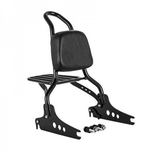 SISSY BAR DESTACÁVEL 20'' PARA HARLEY DAVIDSON – Preto - W
