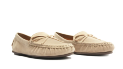 Mocassim Camurça Bege Anacapri - Apparenza Store
