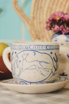 Taza Abuela Azul