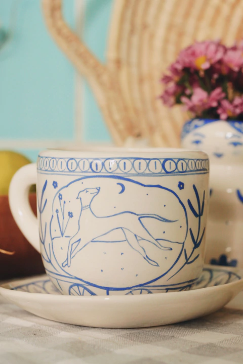 Taza Abuela Azul