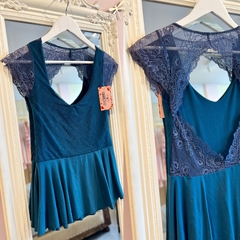 Blusa Alice petroleo FERIA