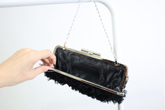 Imagen de Cartera ENCAJE Y PIEL