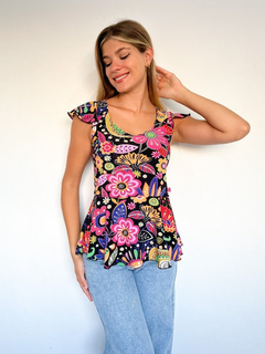 Blusa CLASSIC PRINT - Florencia Casarsa