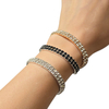 Set 3 PULSERAS STRASS