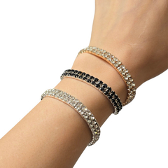 Set 3 PULSERAS STRASS