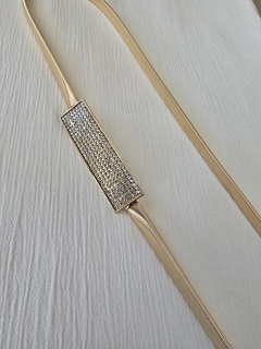 Cinturón Elástico DORADO - comprar online