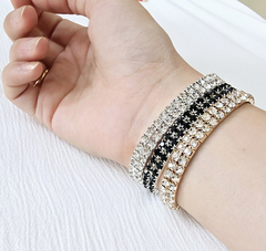 Set 3 PULSERAS STRASS en internet