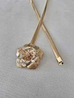 Cinturón Elástico DORADO - tienda online