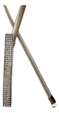 Cinturón Elástico PLATEADO - comprar online