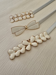 Cinturón elástico BLANCO - tienda online