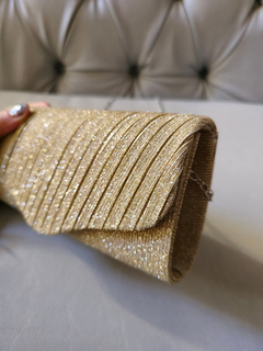 Cartera BRILLO PLISADA - Florencia Casarsa