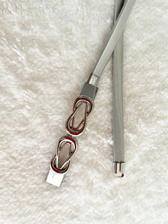 Cinturón Elástico PLATEADO - comprar online