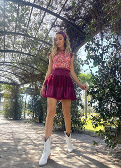 Mini Falda DELIA VELVET en internet