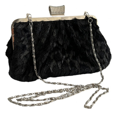 Cartera ENCAJE Y PIEL - tienda online