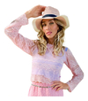 Sombrero VAQUERO ROSA