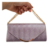 Cartera LISA APLIQUE DORADO