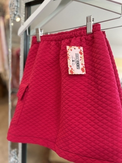 Falda cargo matelasse FERIA - comprar online