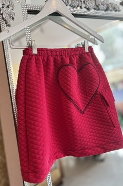 Falda cargo matelasse FERIA