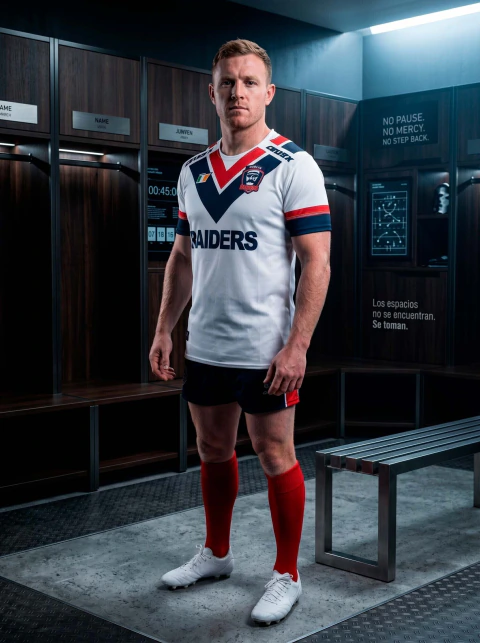 CAMISETA RUGBY RAIDERS