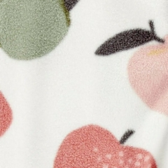 CARTER's Osito Pijama Micropolar Cierre "Frutas" - comprar online