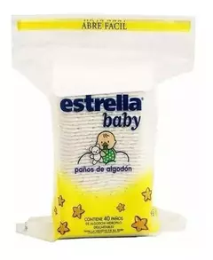 Estrella Paños de Algodón x 40u - comprar online