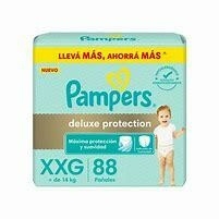 Pampers Deluxe Protection Talle XXG Pack Mensual
