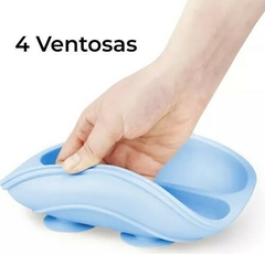 Plato y Cubiertos de Silicona - SunnyDreams