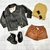 SHORT ENGOMADO CHOCO