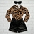 BLUSA PRINT Camel - comprar online