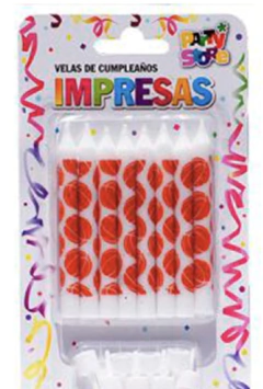 Velitas blister x8 basquet