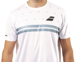 Remera Babolat Rage Dots White