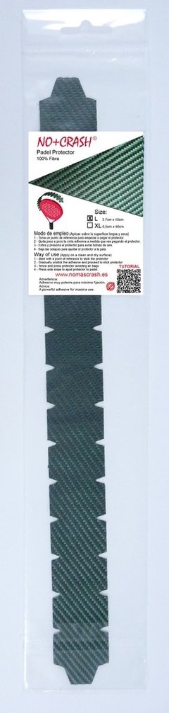 Protector paleta padel NO+CRASH (FIBRA VERDE) en internet