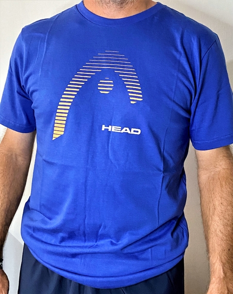Remera Head Club Carl Royal Blue