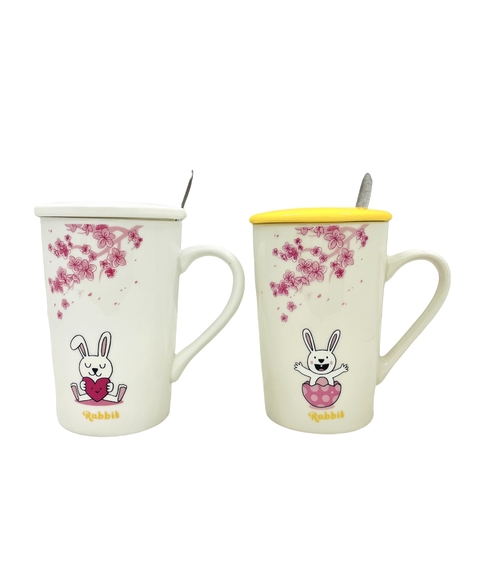 SURT. TAZA/ CONEJO FLORES