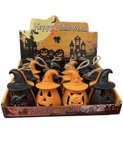 SET DE LÁMPARA CALABAZA BICOLOR