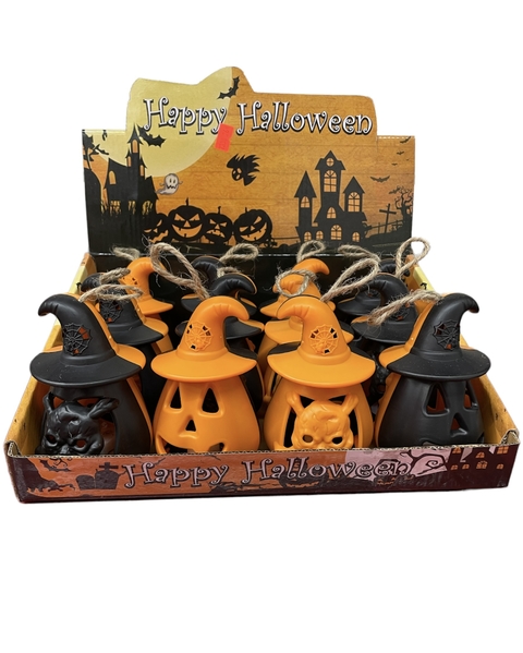 SET DE LÁMPARA CALABAZA BICOLOR