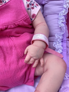 BEBÉ REAL 3 MESES: ALICIA TRAJESITO FUSCIA - Mary - Pily