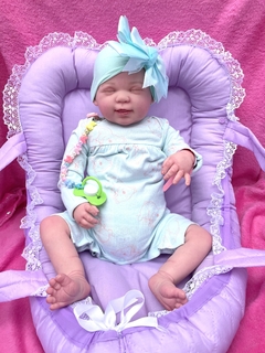 BEBÉ REAL 3 MESES: LULÚ PIJAMITA AZUL