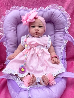 BEBÉ REAL 3 MESES/ SAMANTHA CON VESTIDO